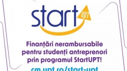Non-reimbursable financing for student entrepreneurs through the StartUPT program!