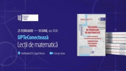 UPT organizes a new series of free, preparatory mathematics courses for the baccalaureate and admission exams