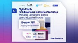 Sute de participanți la cea de-a VII-a ediție a workshop-ului internațional „Competențe digitale pentru educație și inovare”