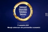 Anniversary messages of economic partners