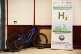 The hydrogen bicycle, a project ran by professors and students from Politehnica University Timisoara